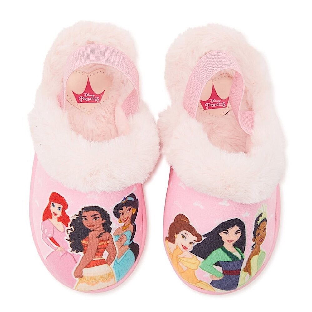 Disney Princess Casual Scuff Slippers TODDLER GIRLS SIZE 7-8 NEW